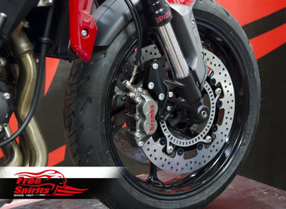 Free Spirits Brembo Front Caliper Upgrade Kit with Rotors - Triumph Trident