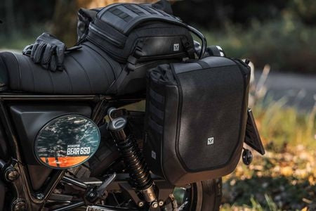 SW-Motech Lengend Gear 16 Liter Saddlebag Set with V-LOC Side Carriers - Triumph Bonneville T100 / T120
