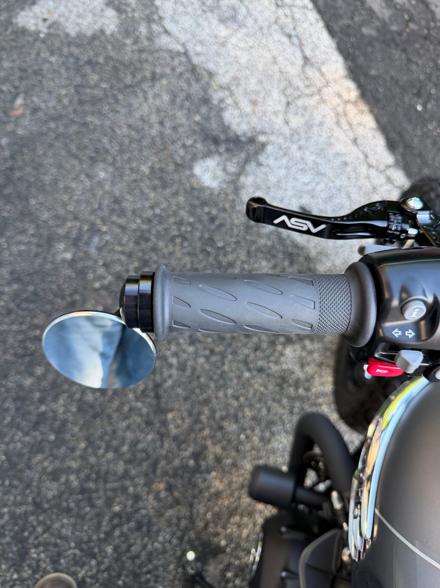 Motogadget Mo.View Spy 50 Bar End Mirror Kit - Triumph Modern Classics 7/8” Bars - Thruxton R / RS, Speed Twin 1200, Scrambler 1200 XC, Speed Twin 900, Street Twin, Street Scrambler, Trident 660