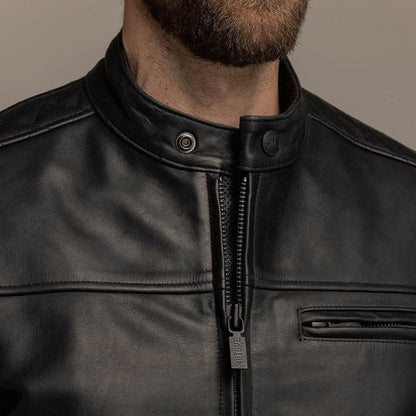 Motone Revolver Leather Jacket - Black