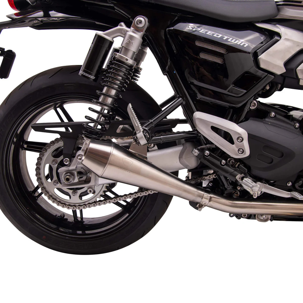 British Customs Builder Series Shorty Exhaust - 2025+ Triumph