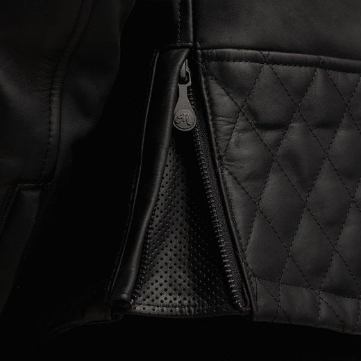 Motone Revolver Leather Jacket - Black