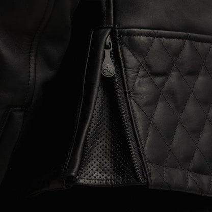 Motone Revolver Leather Jacket - Black