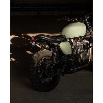 Motone Cortado Hoop, Fender and Seat Kit with Reprobate Light and Undertaker License Plate Bracket - 2016+ Triumph Bonneville T100 / T120, Speed Twin 900, Street Twin, Street Scrambler