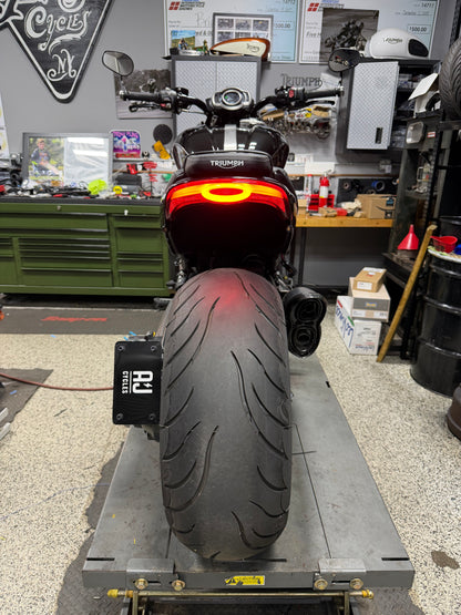Sidemount License Plate Bracket - Triumph Rocket