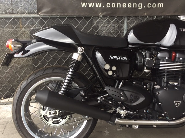 Cone Engineering Dominator Sport Mufflers - Triumph Thruxton R / 1200 and Speed Twin
