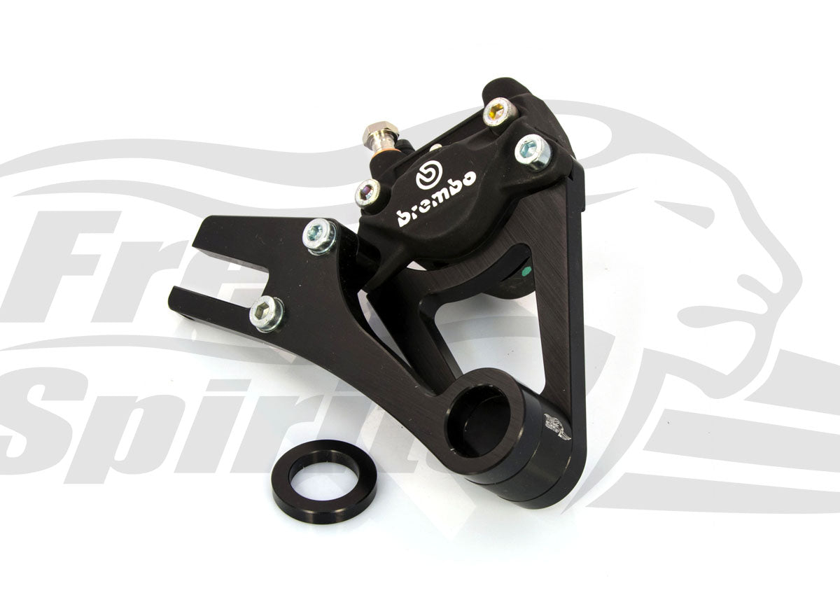 Free Spirits Brembo Rear Caliper Kit - Harley Davidson XR1200 / X