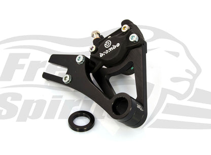 Free Spirits Brembo Rear Caliper Kit - Harley Davidson XR1200 / X