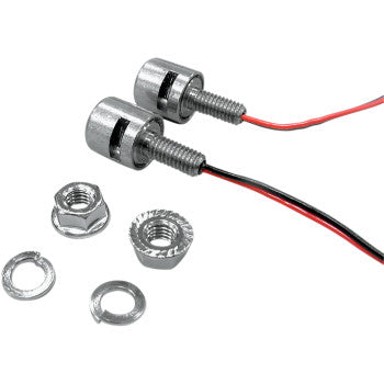 LED License Plate Bolts - Black or Silver