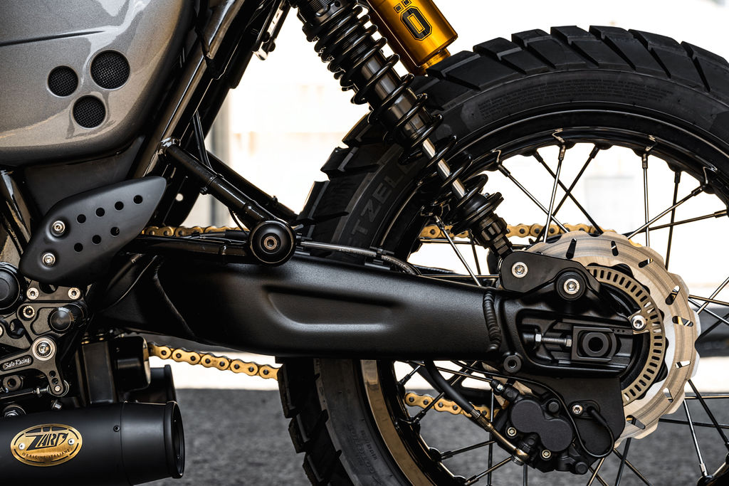 Galfer Wavy Rotor - Rear - 2016+ Thruxton R/RS, Speed Twin 1200 - DF907W