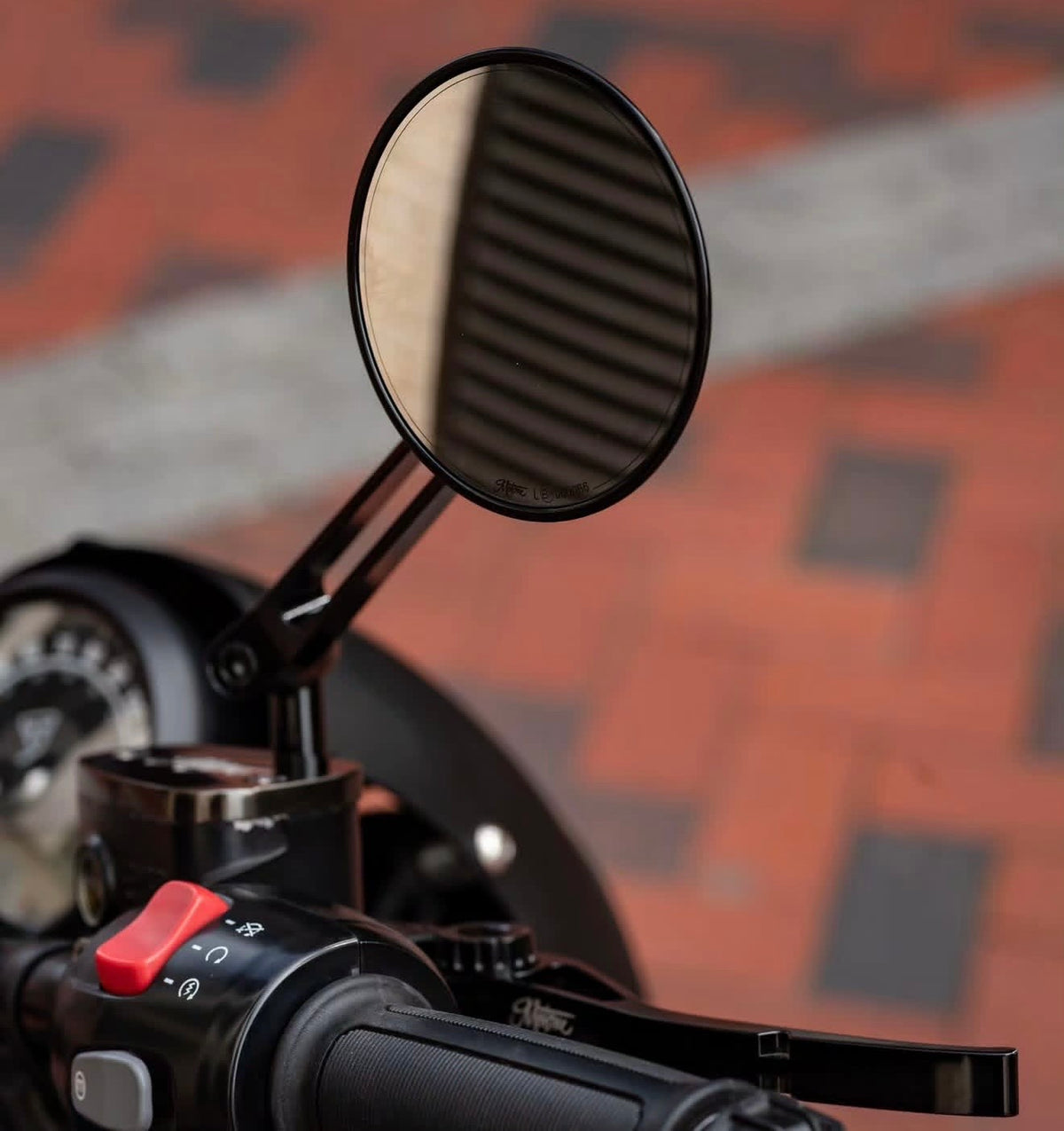 Motone Sombrero Stem Mirror - 100MM