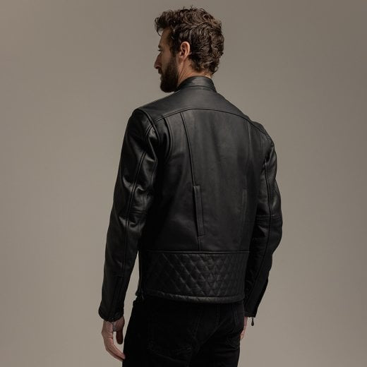 Motone Revolver Leather Jacket - Black