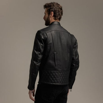 Motone Revolver Leather Jacket - Black