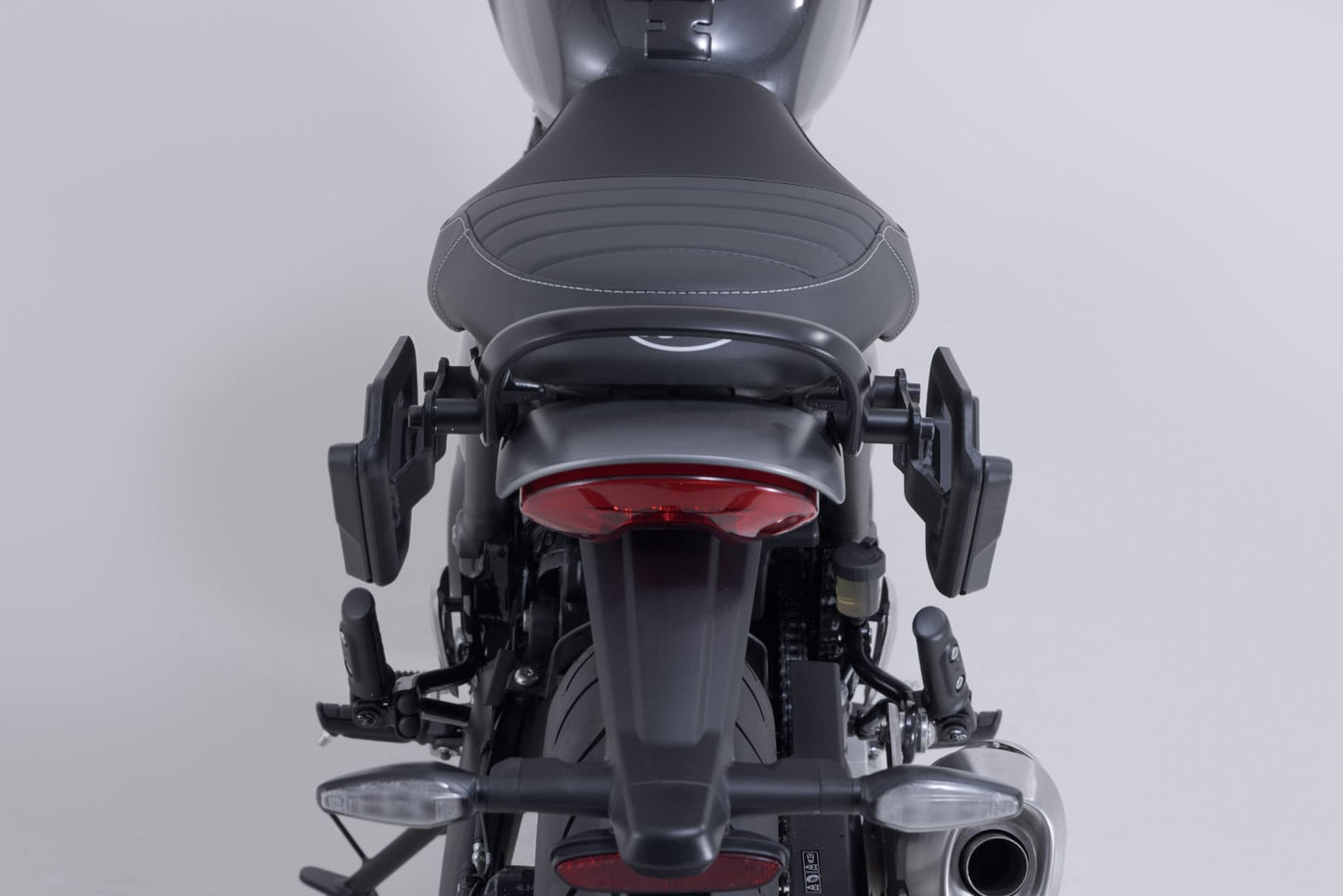 SW-Motech Lengend Gear 11 Liter Saddlebag Set with V-LOC Side Carriers - Triumph Speed, Scrambler, Tracker 400