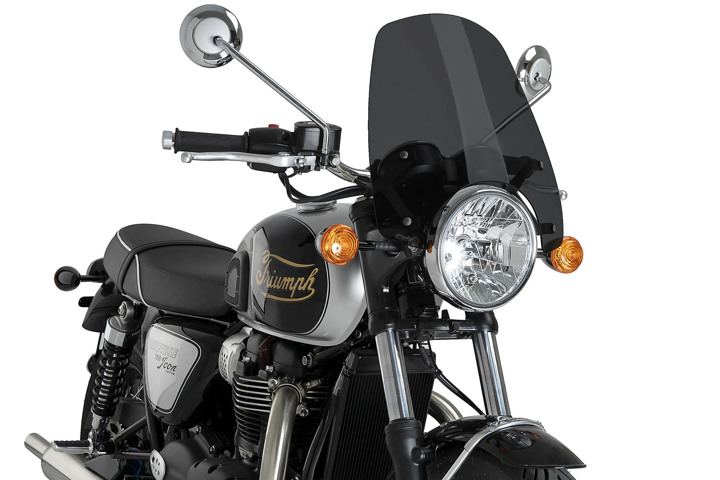 Puig New Generation Touring Screen - 2016-2025 Triumph Bonneville T100 / T120