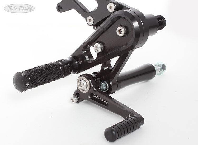 Sato Racing Rearsets with Passenger Brackets - 2022+ Harley Davidson Sportster S