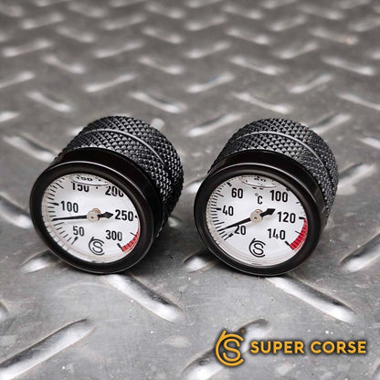 Super Corse Oil Temperature Gauge - Triumph Speed 400 / Scrambler 400 X