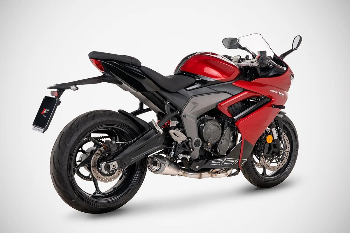 Zard Full Exhaust System - 2024-2026 Triumph Daytona 660