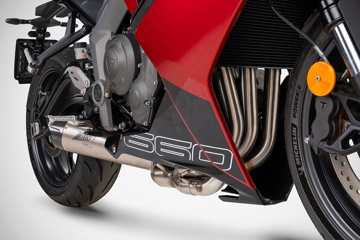 Zard Full Exhaust System - 2024-2026 Triumph Daytona 660