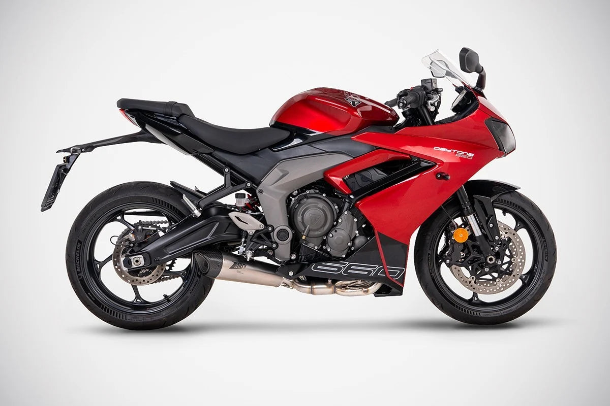 Zard Full Exhaust System - 2024-2026 Triumph Daytona 660