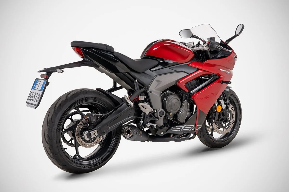 Zard Full Exhaust System - 2024-2026 Triumph Daytona 660