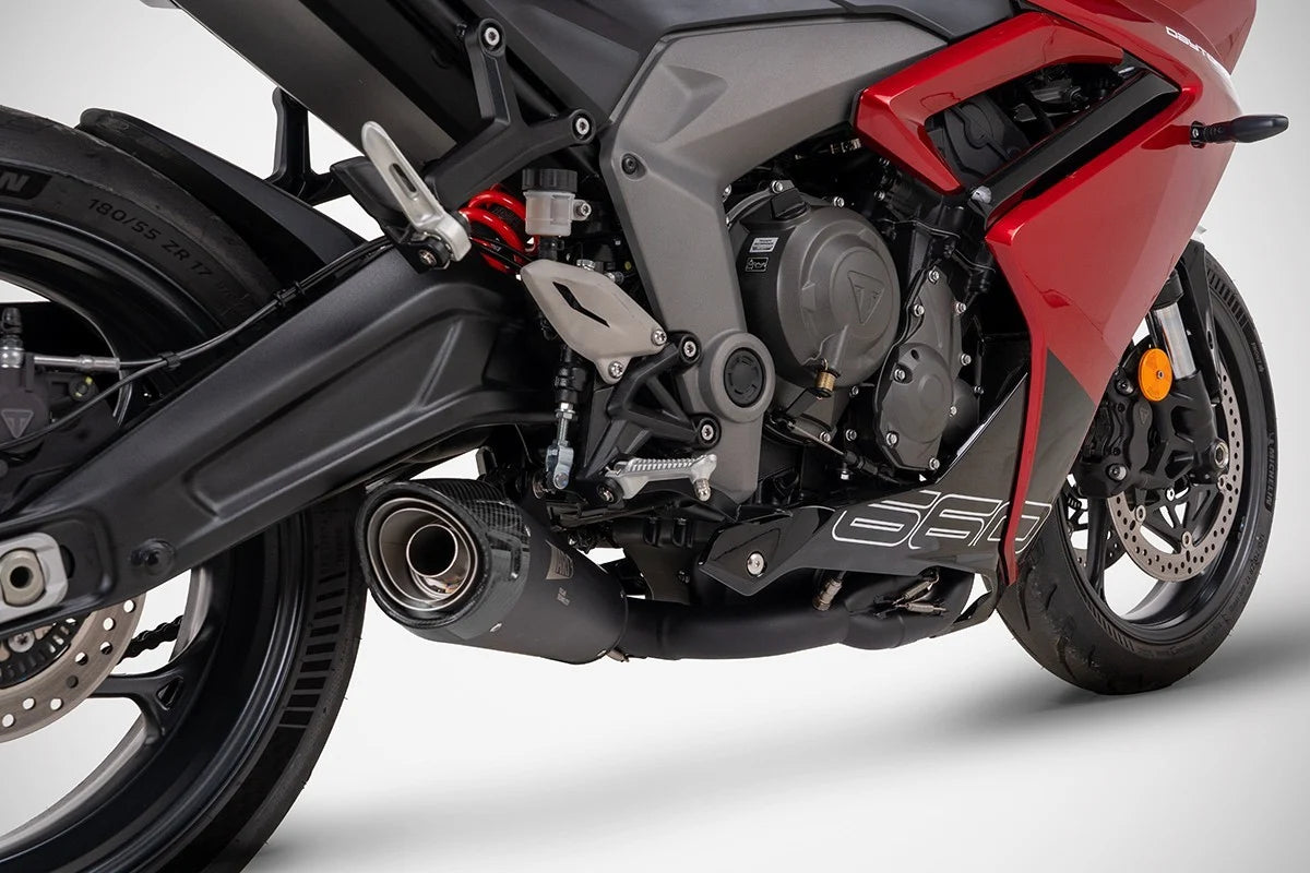 Zard Full Exhaust System - 2024-2026 Triumph Daytona 660