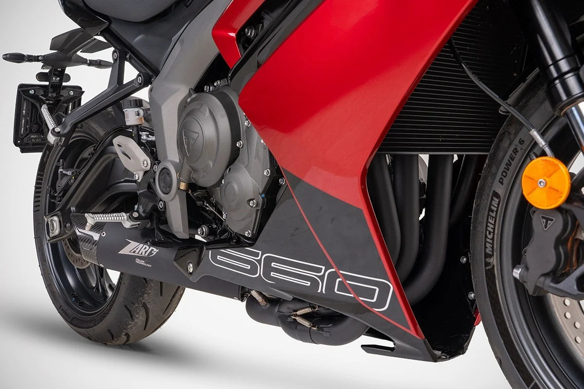 Zard Full Exhaust System - 2024-2026 Triumph Daytona 660