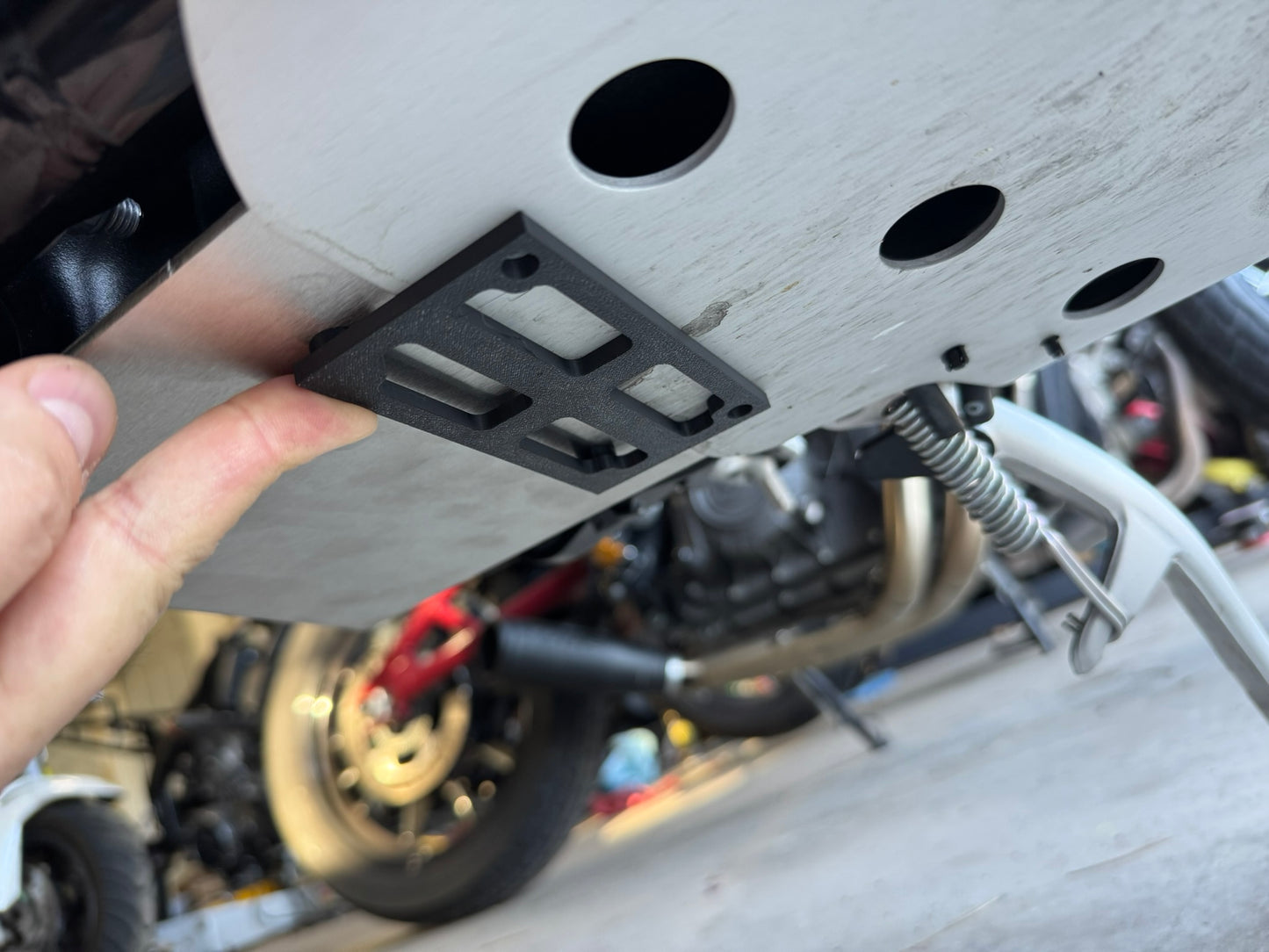 Oil Filter Skid Plate - Triumph Scrambler 1200 XE / XC / X