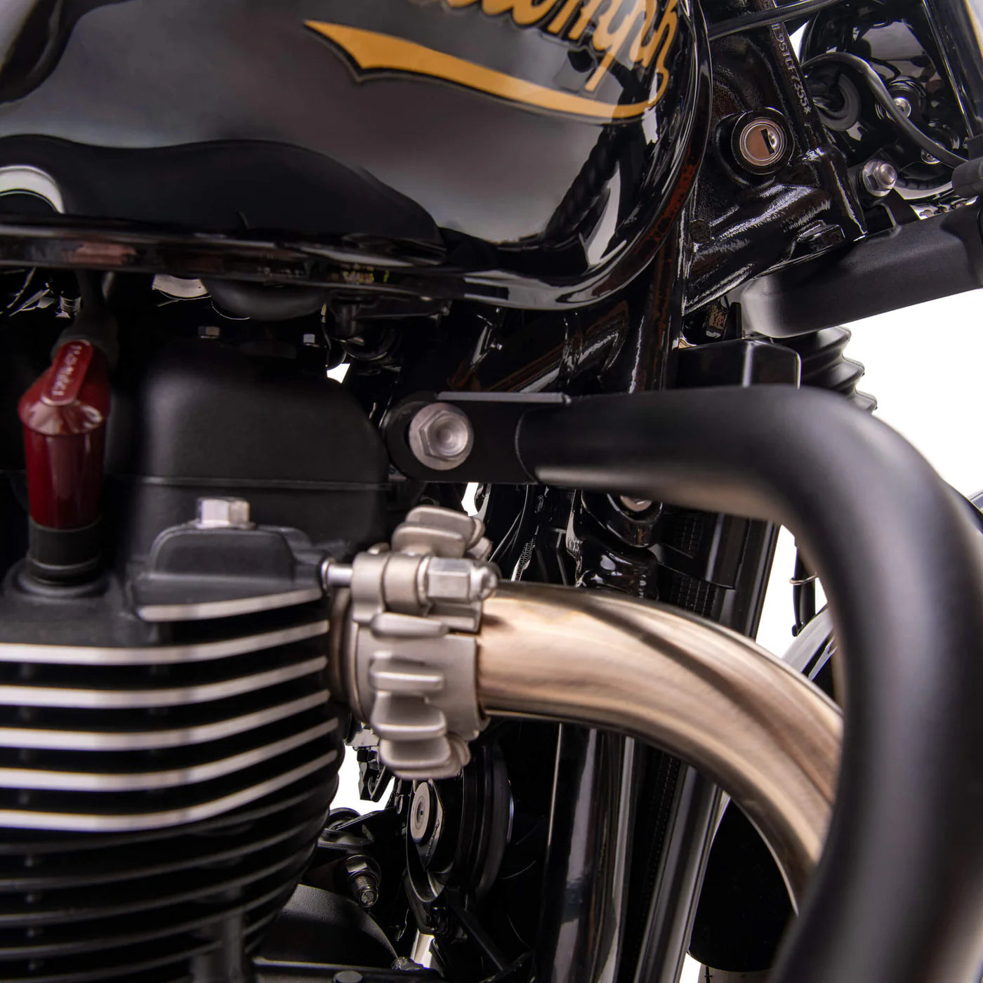 British Customs 3 Point Engine Guards / Crash Protection - 2016+ Triumph Twins