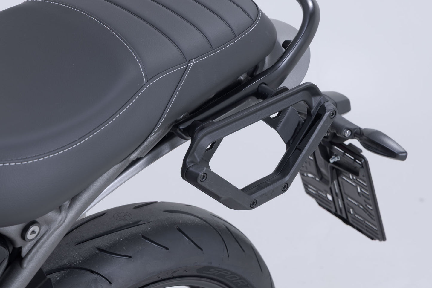 SW-Motech Lengend Gear 11 Liter Saddlebag Set with V-LOC Side Carriers - Triumph Speed, Scrambler, Tracker 400