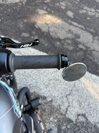 Motogadget Mo.View Spy 50 Bar End Mirror Kit - Triumph Modern Classics 7/8” Bars - Thruxton R / RS, Speed Twin 1200, Scrambler 1200 XC, Speed Twin 900, Street Twin, Street Scrambler, Trident 660
