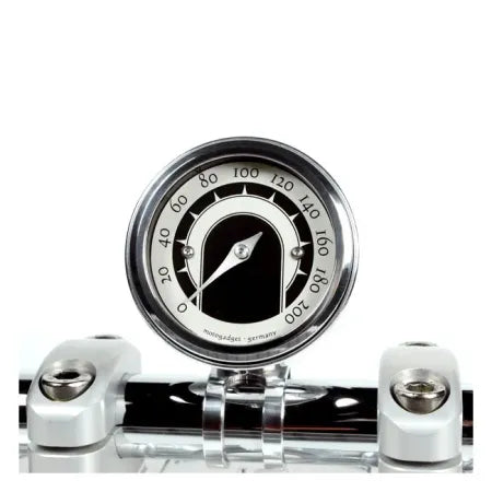 Motogadget Tiny Speedster Analog Speedometer - Polished Bezel