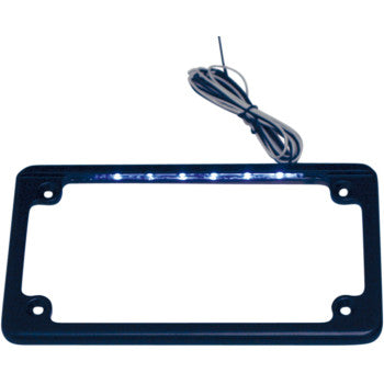 License Plate Frame with LED Lights
