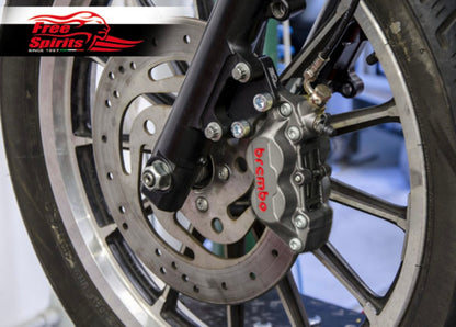 Free Spirits Brembo Front Brake Kit - Harley Davidson Sportster 00-13, Dyna 00-05 & Softail 00-14