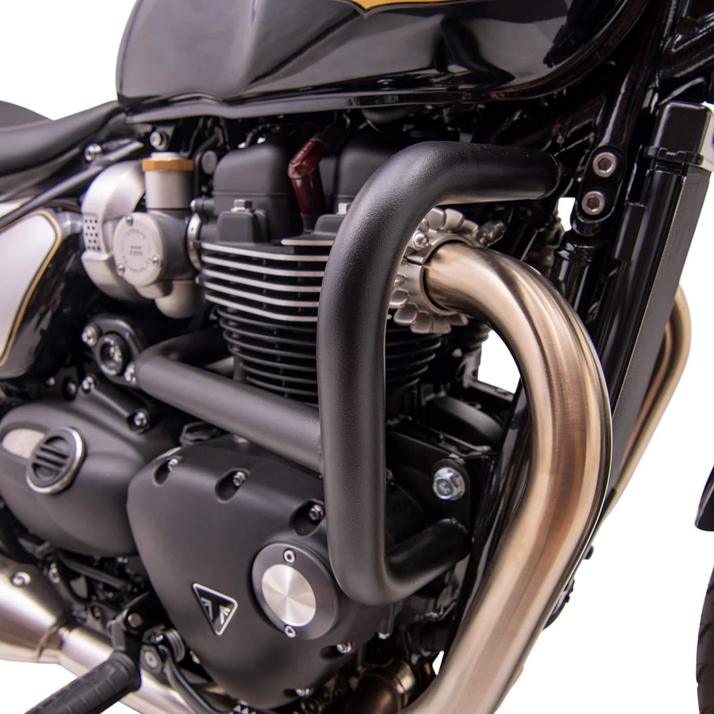 British Customs 3 Point Engine Guards / Crash Protection - 2016+ Triumph Twins