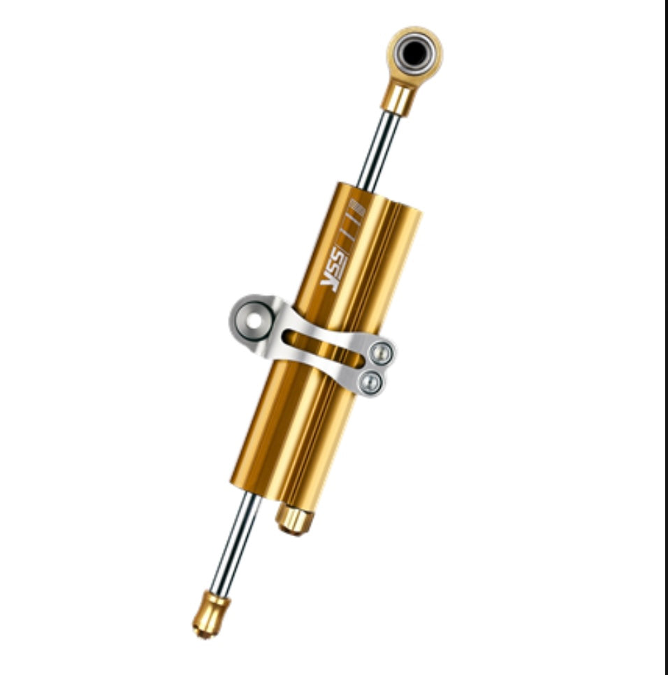 YSS Steering Damper Kit - side mount - Triumph Street Twin, Speed Twin 900, Bonneville T100, T120, Street Cup