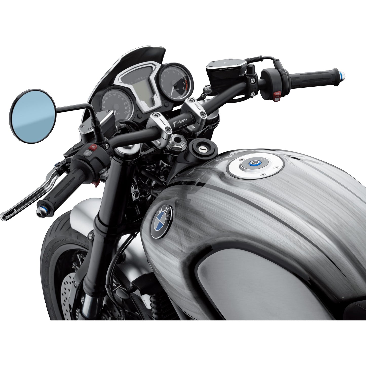 Rizoma MA011B Handlebars - Black - 1 1/8” bars