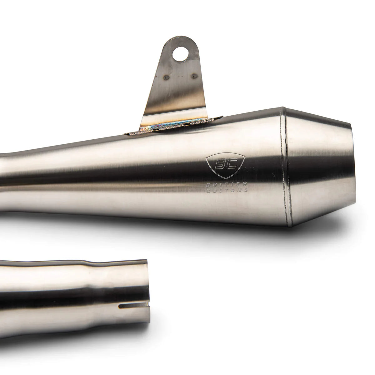 British Customs Builder Series Shorty Exhaust - 2025+ Triumph