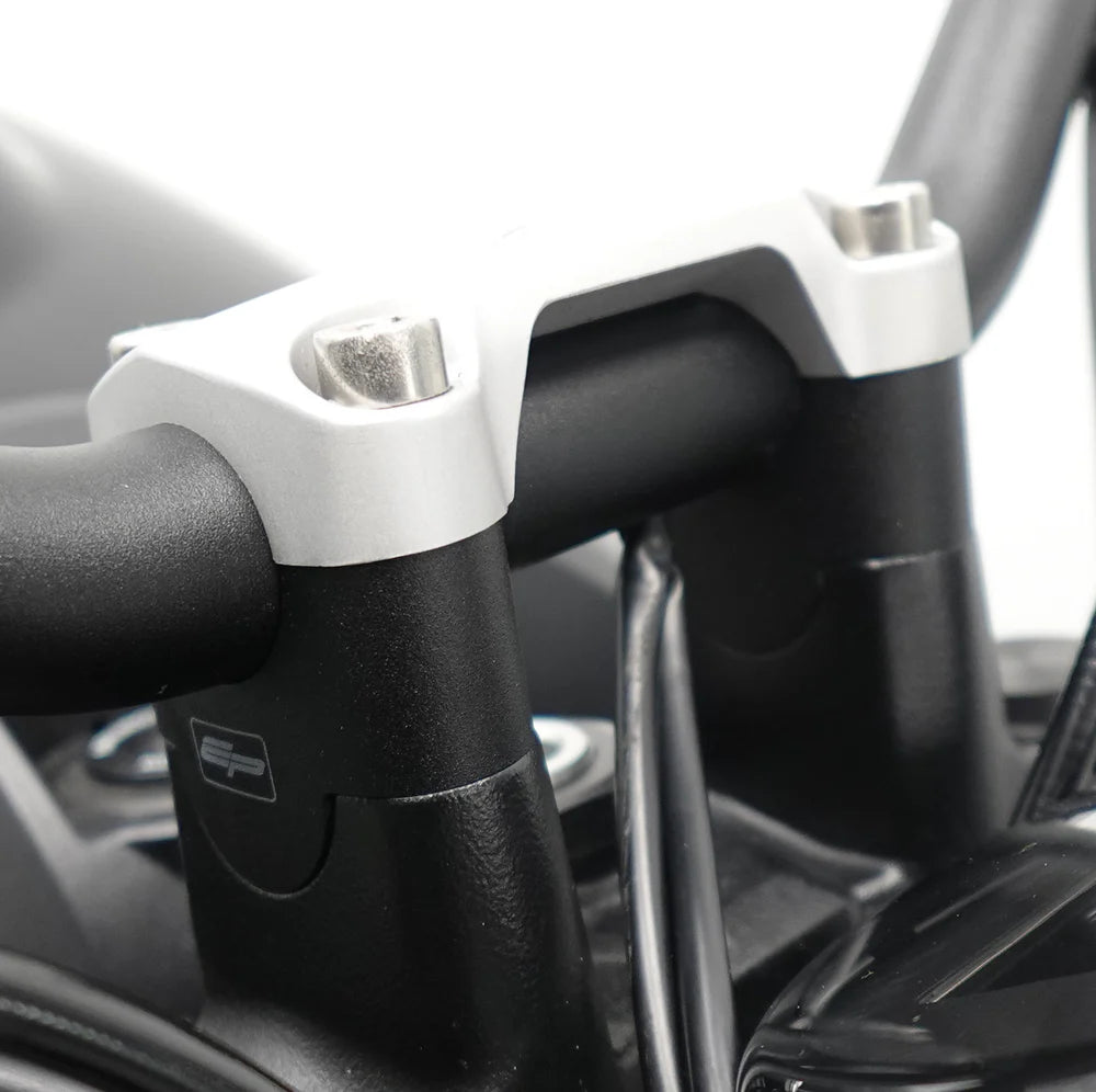 Evotech Performance 25MM Handlebar Risers - Triumph Trident 660