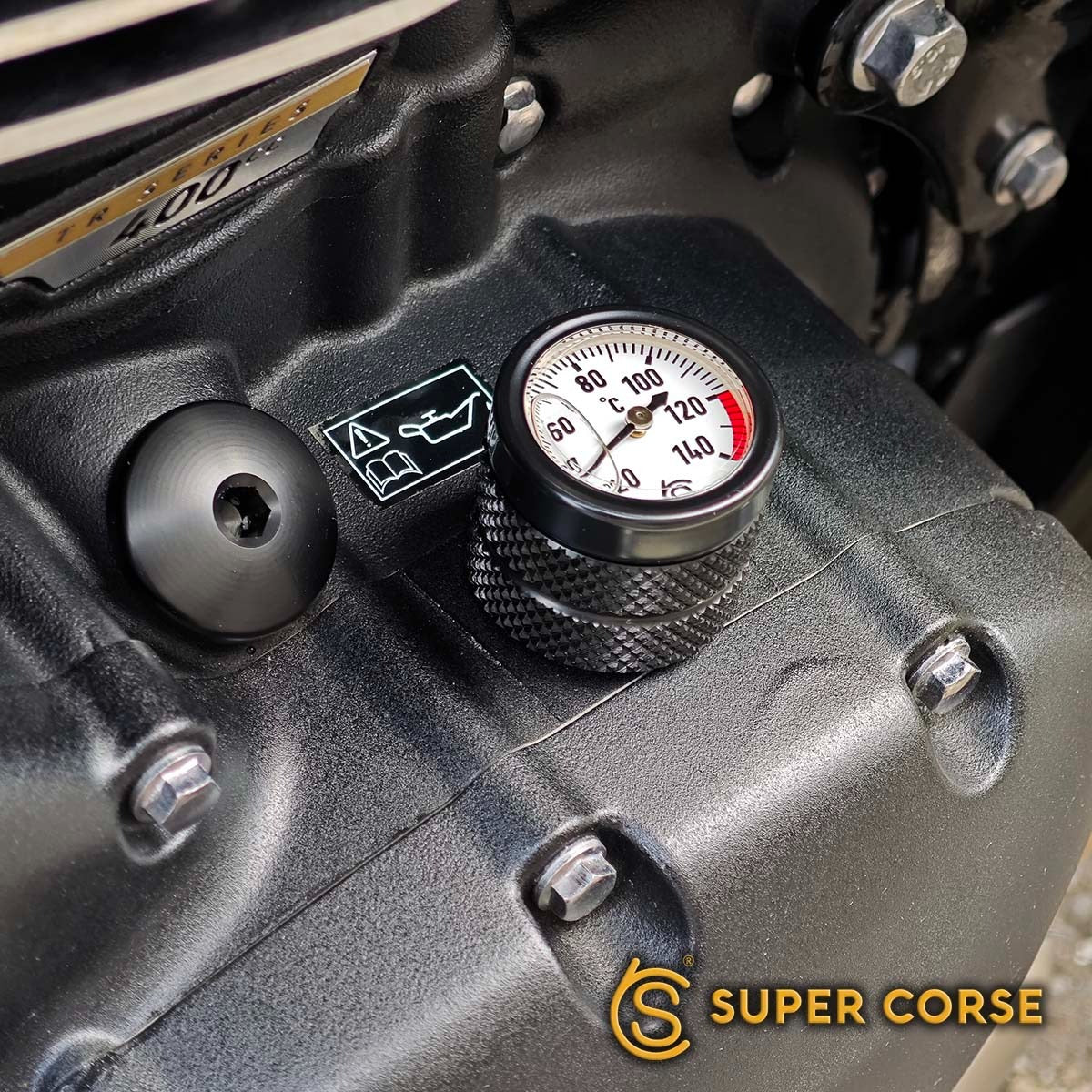 Super Corse Oil Temperature Gauge - Triumph Speed 400 / Scrambler 400 X