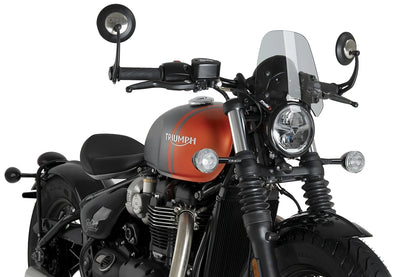 Puig New Generation Sport Screen - Triumph Bobber with 47MM forks