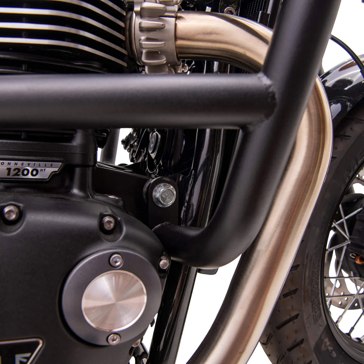 British Customs 3 Point Engine Guards / Crash Protection - 2016+ Triumph Twins