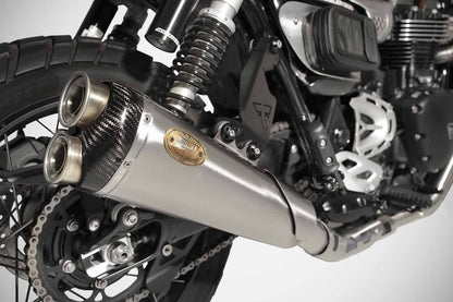 Zard 2:1 Low Mount Full Exhaust System - 2024+ Triumph Scrambler 1200 XE / X