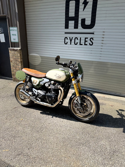 Zard 2 into 1 SP Stainless Exhaust - Triumph Speed Twin 1200 / RS and Thruxton R