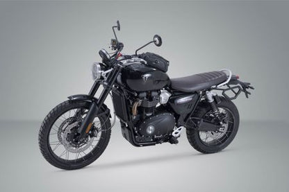 SW-Motech Lengend Gear 11 Liter Saddlebag with V-LOC Side Carrier - 2017+ Triumph Scrambler 900