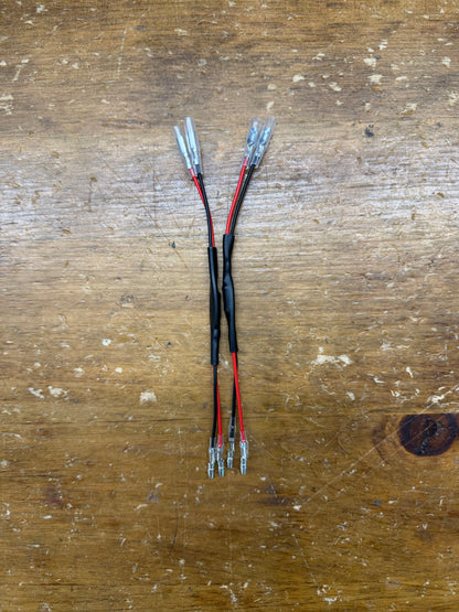 A&J Cycles LED Turn Signal Load Equalizer Kit (3.9MM bullet ends) - Universal