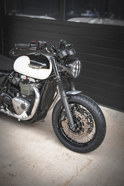 ClassicBike Raisch Shorty Narrow Front Fender - Triumph Bonneville, Street Twin, Speed Twin 900, Street Scrambler