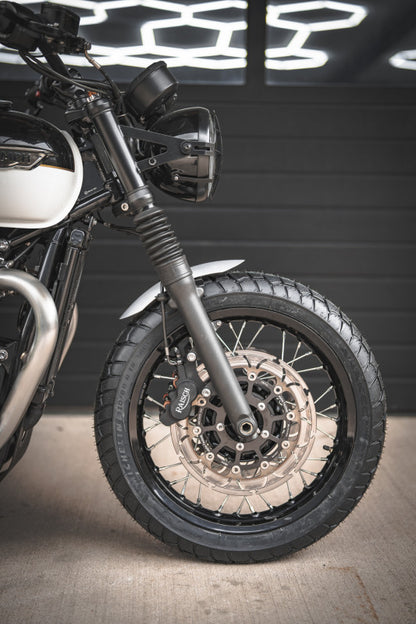 ClassicBike Raisch Shorty Narrow Front Fender - Triumph Bonneville, Street Twin, Speed Twin 900, Street Scrambler