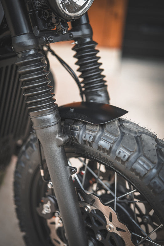 ClassicBike Raisch Shorty Narrow Front Fender - Triumph Bonneville, Street Twin, Speed Twin 900, Street Scrambler