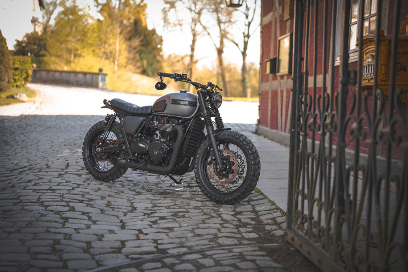 ClassicBike Raisch Shorty Narrow Front Fender - Triumph Bonneville, Street Twin, Speed Twin 900, Street Scrambler